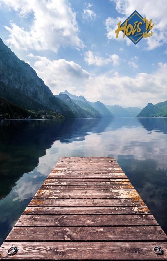 Seegasthof Hois'N Wirt - Hotel Mit Wellnessbereich Gmunden Exterior foto